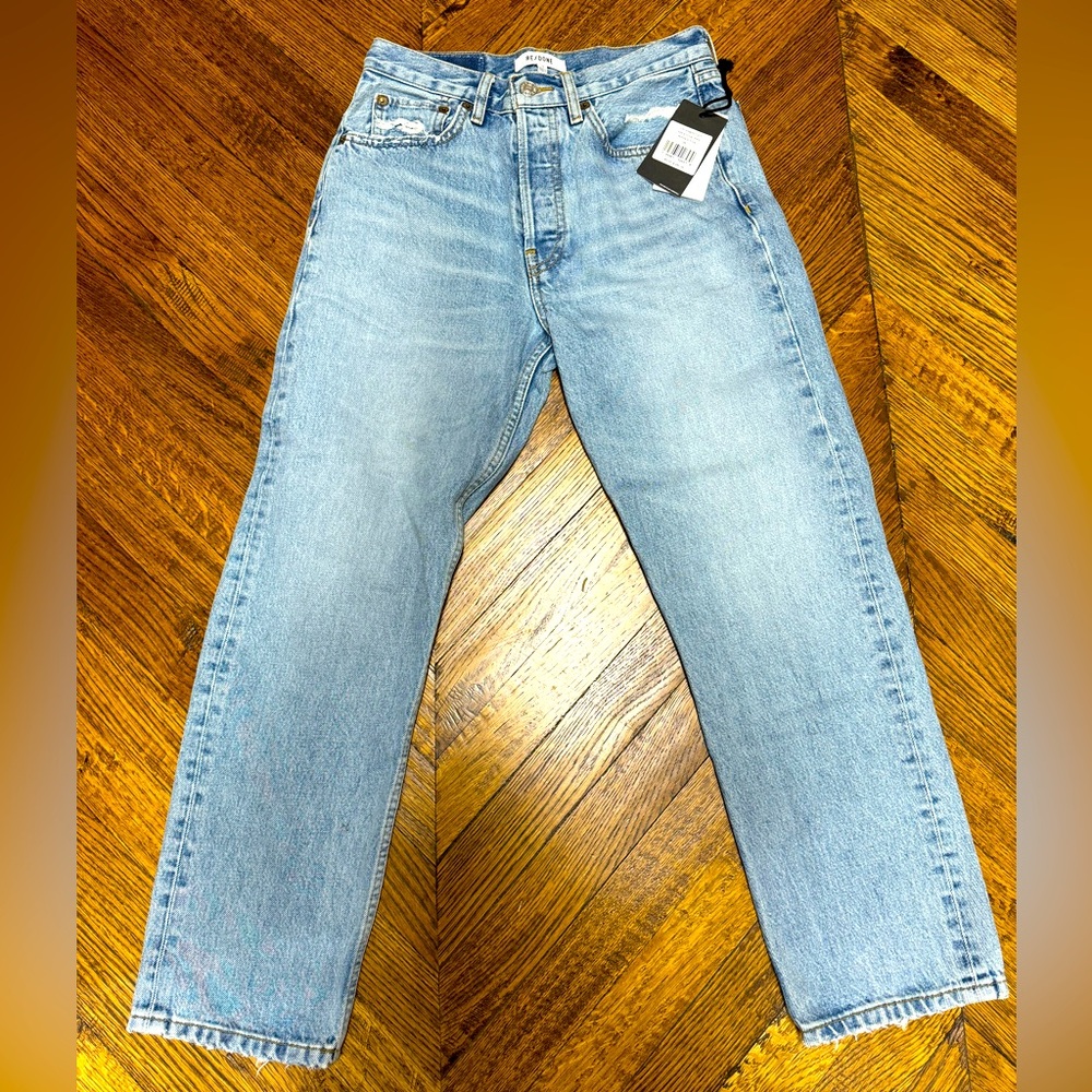 Re/Done Classic Blue Women's Jeans